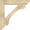 Ekena Millwork Legacy Slat Rough Sawn Bracket w/ Offset Brace, Douglas Fir, 6"W x 28"D x 28"H BKT0604X28X28LEC06RDF - alternate 3